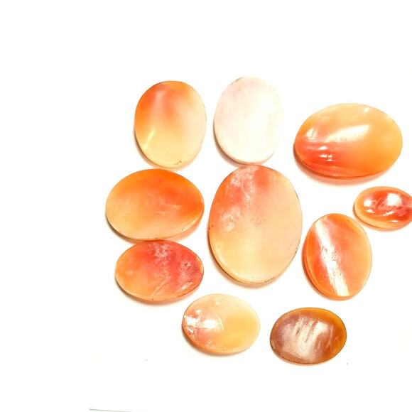 Vintage Conch Shell & Sardonyx Cameo Brooch Lot - Picture 5 of 8